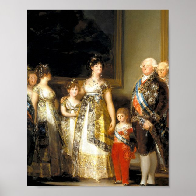 Francisco Jose De Goya Y Lucientes Charles IV Poster (Vorne)