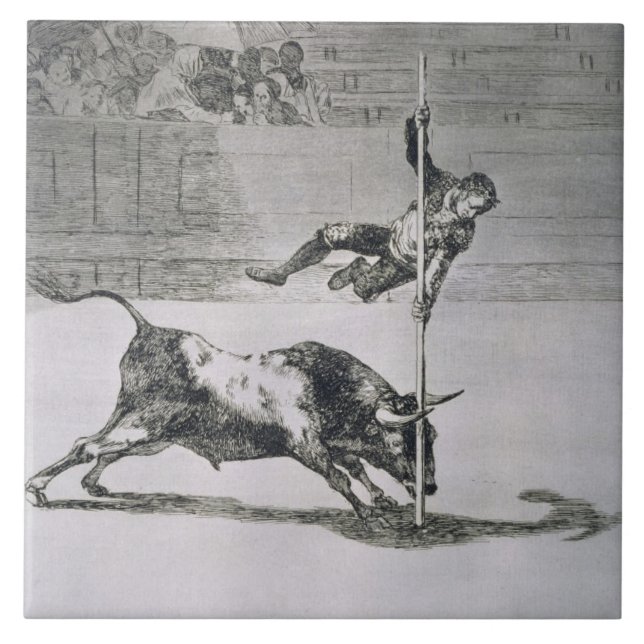 Francisco Jose de Goya y Lucientes | das Agility a Fliese (Vorderseite)