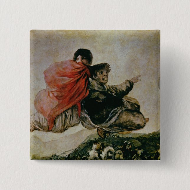 Francisco Jose de Goya y Lucientes | der Hexen Button (Vorderseite)