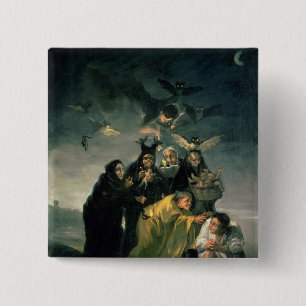 Francisco Jose de Goya y Lucientes der Hexen Button