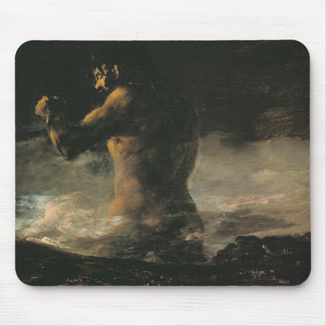 Francisco Jose de Goya y Lucientes | der Koloss, Mousepad (Vorne)