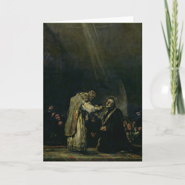 Francisco Jose de Goya y Lucientes | der letzte Karte (Vorderseite)