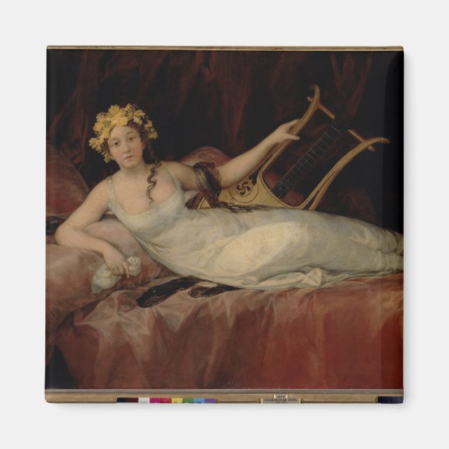 Francisco Jose de Goya y Lucientes | Der Marquesa Magnet (Vorne)
