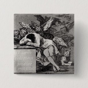 Francisco Jose de Goya y Lucientes der Schlaf Button