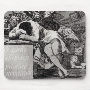 Francisco Jose de Goya y Lucientes   der Schlaf Mousepad