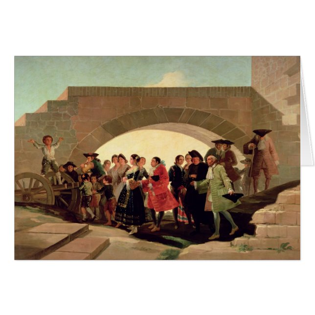 Francisco Jose de Goya y Lucientes | die Hochzeit, (Vorderseite (Horizontal))