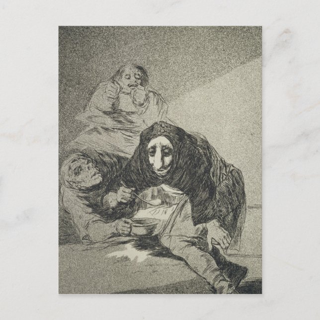 Francisco Jose de Goya y Lucientes | Die Schande Postkarte (Vorderseite)