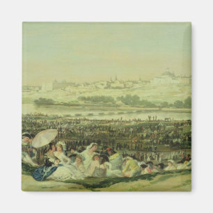 Francisco Jose de Goya y Lucientes die Wiese an Magnet