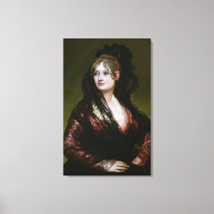 Francisco Jose de Goya y Lucientes Dona Leinwanddruck
