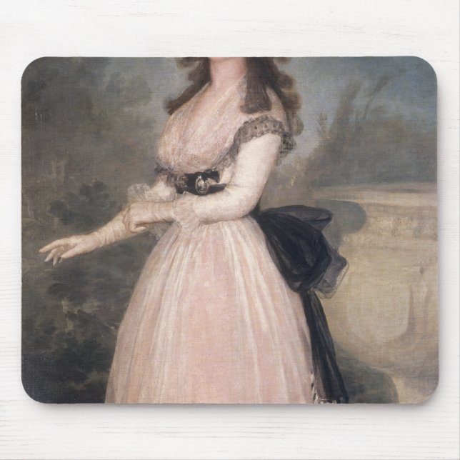 Francisco Jose de Goya y Lucientes | Dona Tadea AR Mousepad (Vorne)