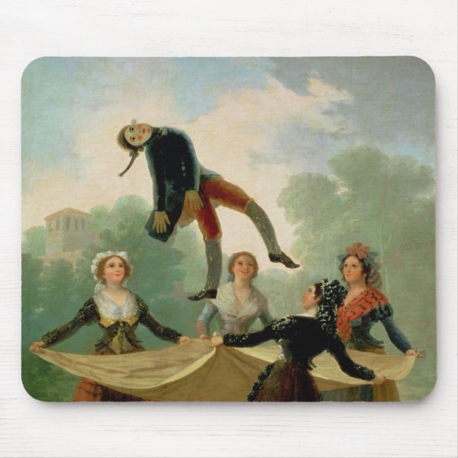 Francisco Jose de Goya y Lucientes | EL Pelele 17 Mousepad (Vorne)