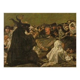 Francisco Jose de Goya y Lucientes   Hexen Poster