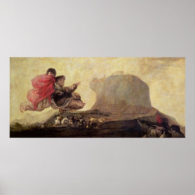 Francisco Jose de Goya y Lucientes | Hexen Poster (Vorne)