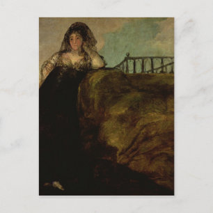 Francisco Jose de Goya y Lucientes Leocadia Zori Postkarte