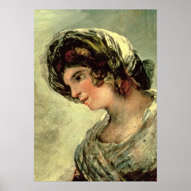 Francisco Jose de Goya y Lucientes | Milchmädchen Poster (Vorne)