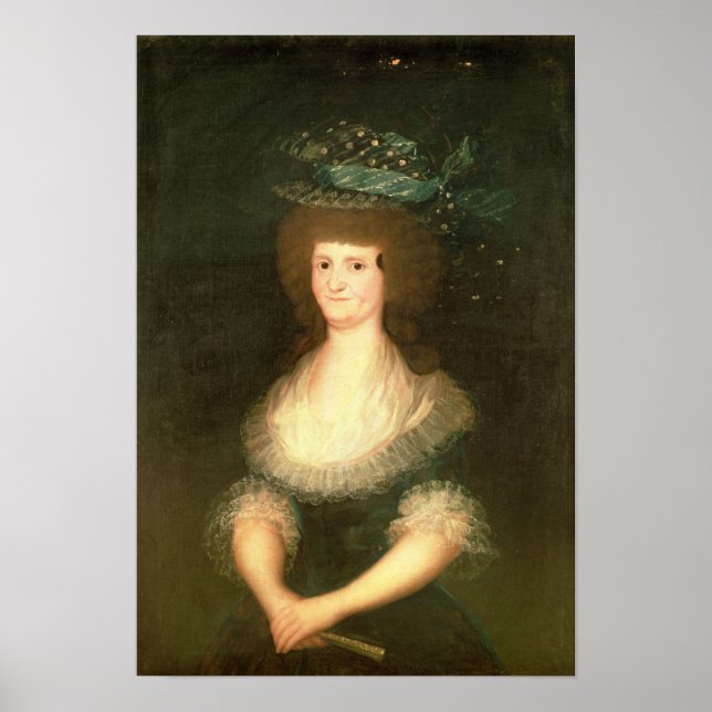 Francisco Jose de Goya y Lucientes | Portrait Quee Poster (Vorne)
