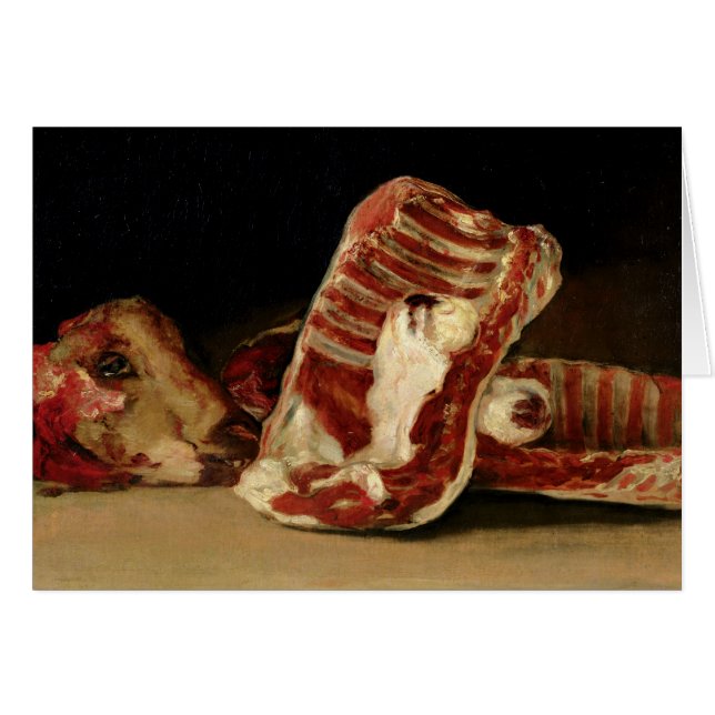 Francisco Jose de Goya y Lucientes | Stillleben (Vorderseite (Horizontal))