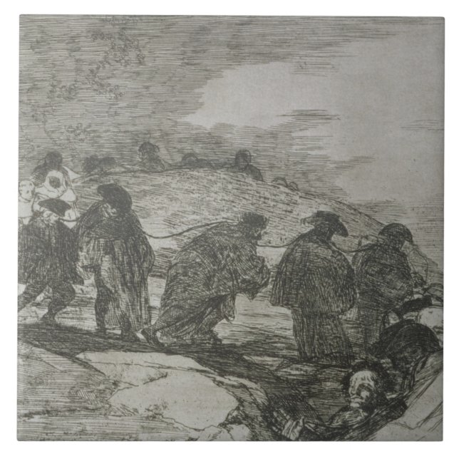 Francisco Jose de Goya y Lucientes | tun sie nicht Fliese (Vorderseite)