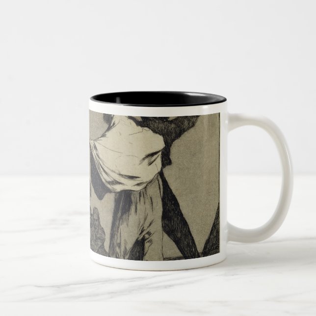 Francisco Jose de Goya y Lucientes | weithin Zweifarbige Tasse (Rechts)