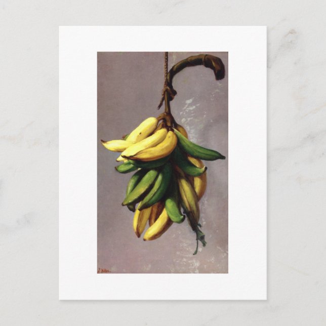 Francisco Oller Platanos Amarillos Postkarte (Vorderseite)