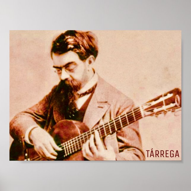 Francisco Tárrega Poster (Vorne)