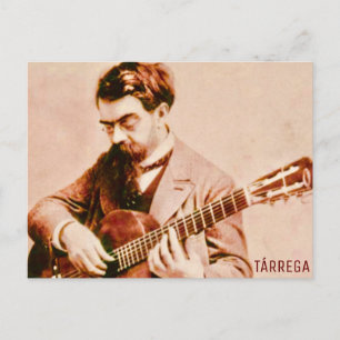 Francisco Tárrega Postkarte
