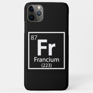 Francium - Französische Wissenschaft Periodic Tabl Case-Mate iPhone Hülle