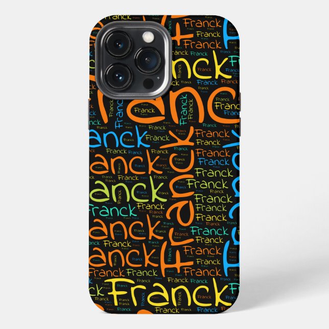 Franck iPhone Hülle (Rückseite)