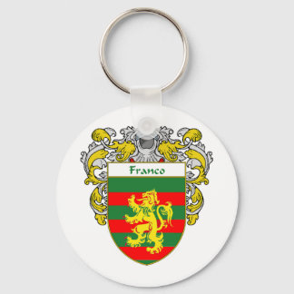Franco Coat of Arms (Mantled) Schlüsselanhänger