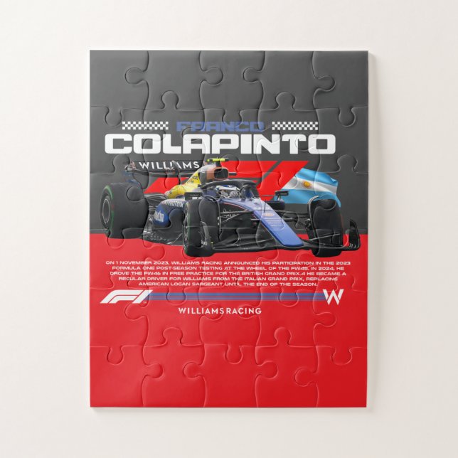 Franco colapinto puzzle (Vertikal)