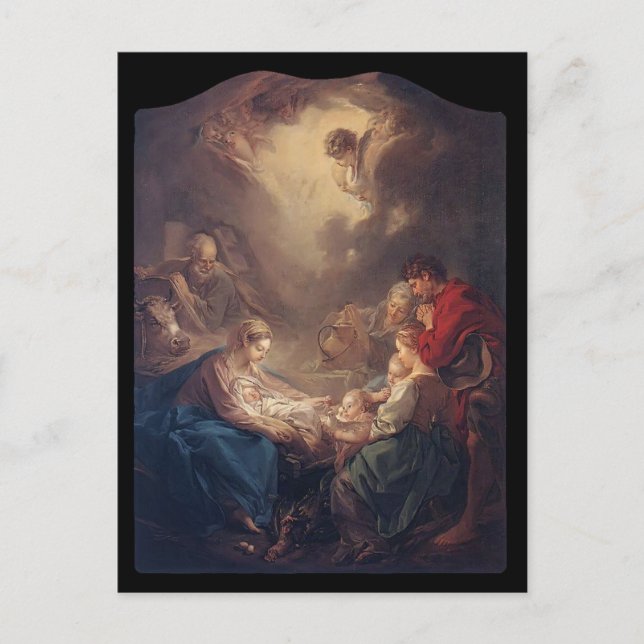 Francois Boucher - Das Licht der Welt Postkarte (Vorderseite)
