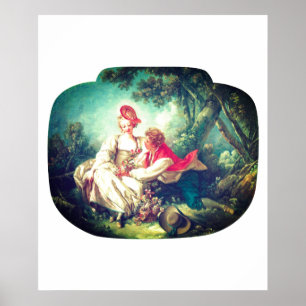 François Boucher Die vier Jahreszeiten: Herbst Her Poster