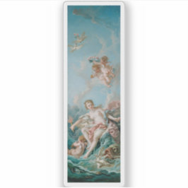 François Boucher - Venus auf den Waves Aufkleber