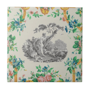 François Boucher Vignette Pattern Fliese