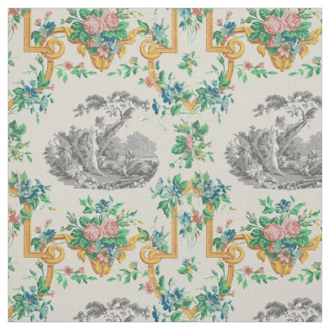 François Boucher Vignette Pattern Stoff (Muster)