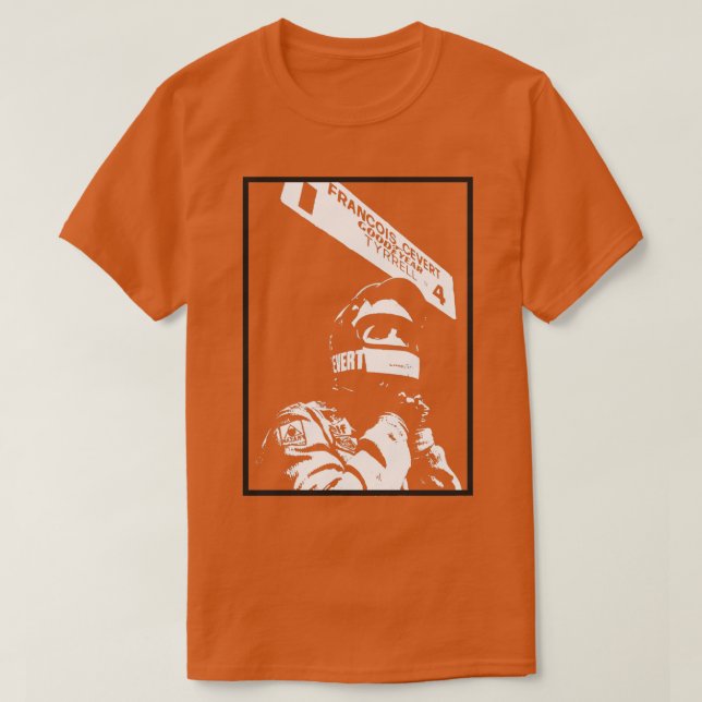 Francois Cevert  T-Shirt (Design vorne)