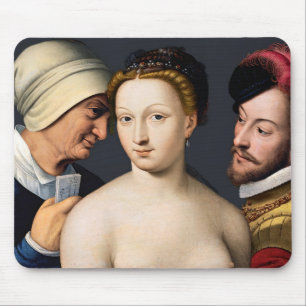 Francois Clouet - Der Liebesbrief Mousepad