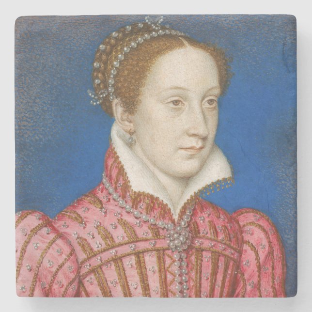 Francois Clouet - Maria Stuart Steinuntersetzer (Vorderseite)