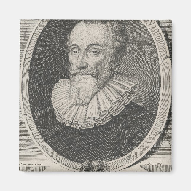 Francois de Malherbe Magnet (Vorne)