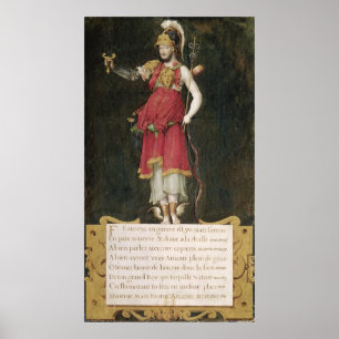 Francois I als Mischgott Poster