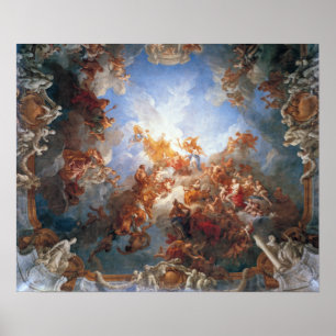 François Lemoyne Die Apotheose des Herkules Poster