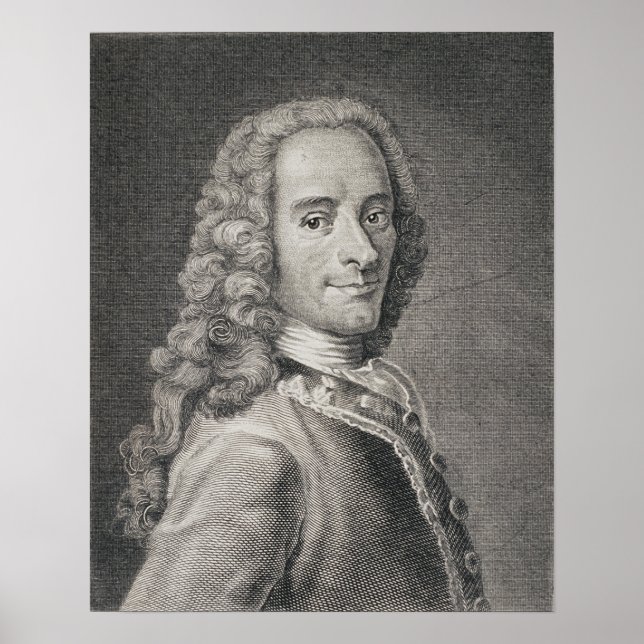 Francois Marie Arouet de Voltaire Poster (Vorne)