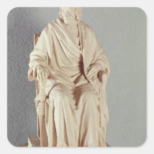 Francois Marie Arouet Voltaire 1778 Quadratischer Aufkleber