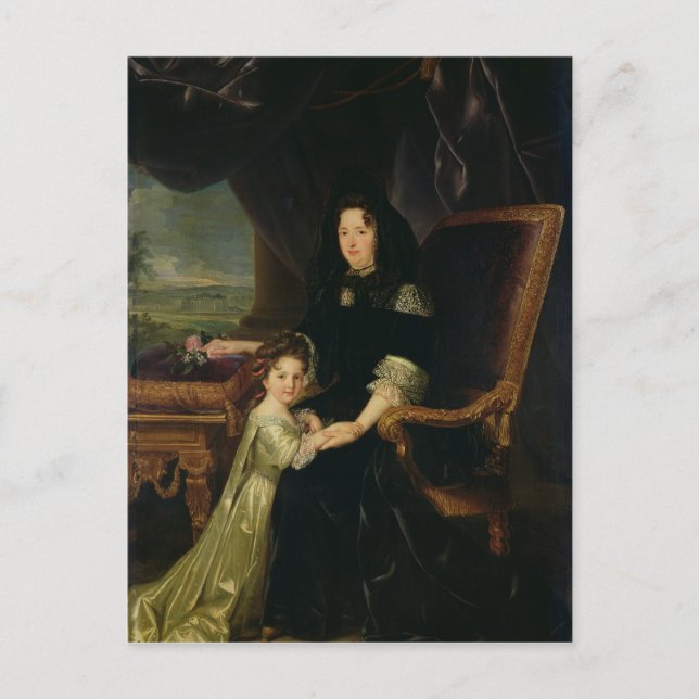 Francoise d'Aubigne Postkarte (Vorderseite)