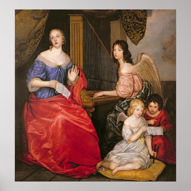 Francoise Louise Duchess La Valliere Poster (Vorne)