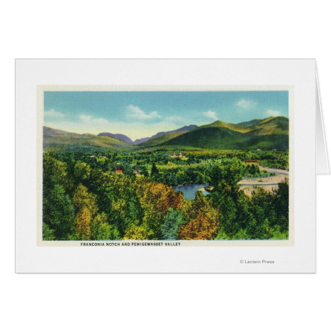 Franconcia Notch & Pemigewasset Valley (Vorderseite (Horizontal))