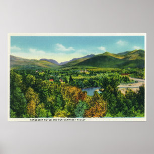 Franconcia Notch & Pemigewasset Valley Poster
