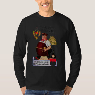Franconia Germany Cellar Master Illustration With  T-Shirt