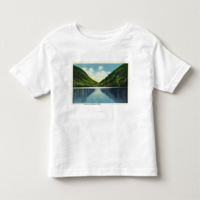 Franconia Kerben-Staats-Park-Ansicht von Profile Kleinkind T-shirt (Vorderseite)