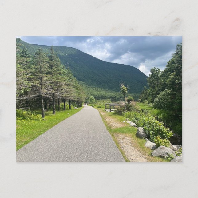 Franconia Notch New Hampshire Postkarte (Vorderseite)